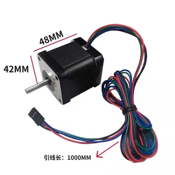 Förderung!!!Nema 17 Stepper Motor 4-blei 48mm Nema17 Motor 59Ncm 2A 17HS19-2004S1 Motor 1 m Kabel für 3D