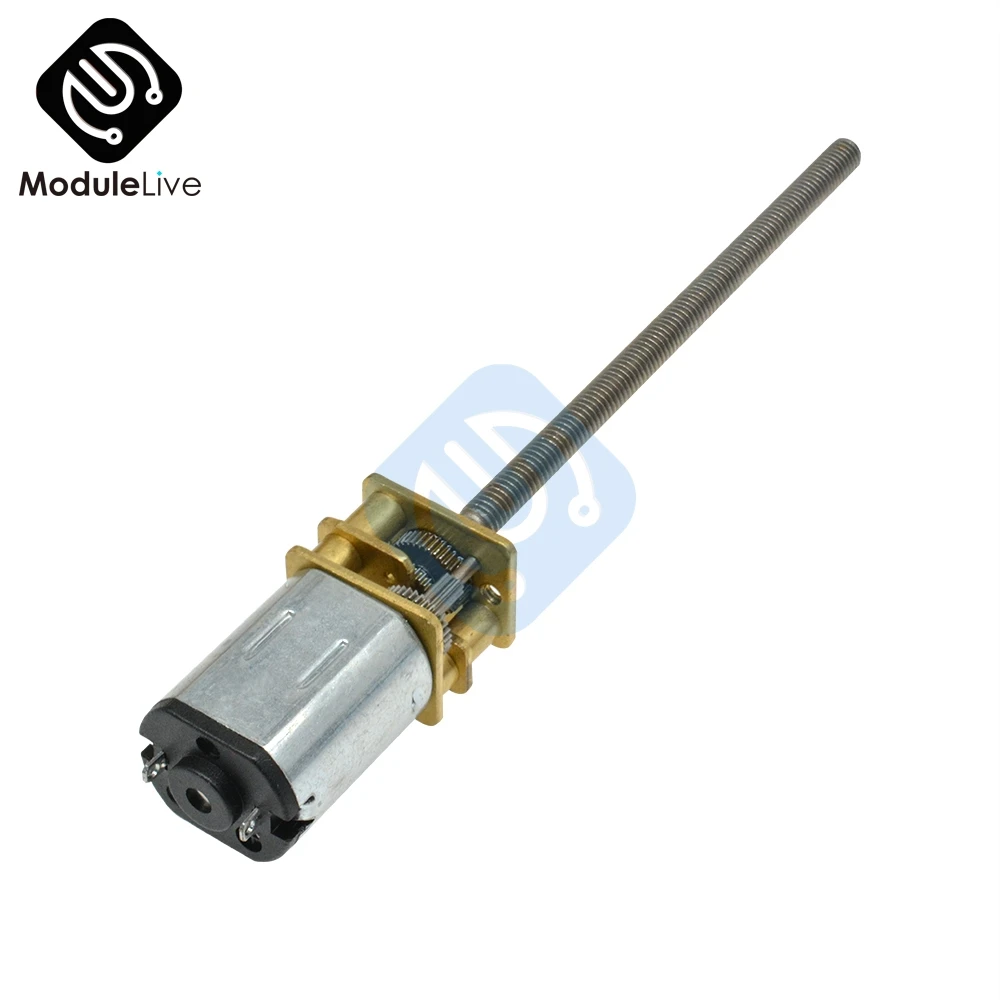 Gleichstrommotor 3V/6V/12V N20 Mini Micro Metallgetriebemotor – Bild 3