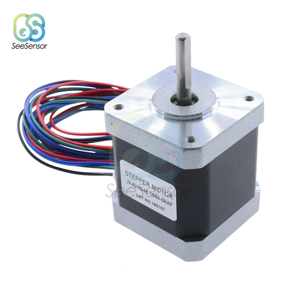 42mm Nema17 Stepper Motor JK42HS48-1684 Nema 17 Motor 2A 4-blei für 3D – Bild 3