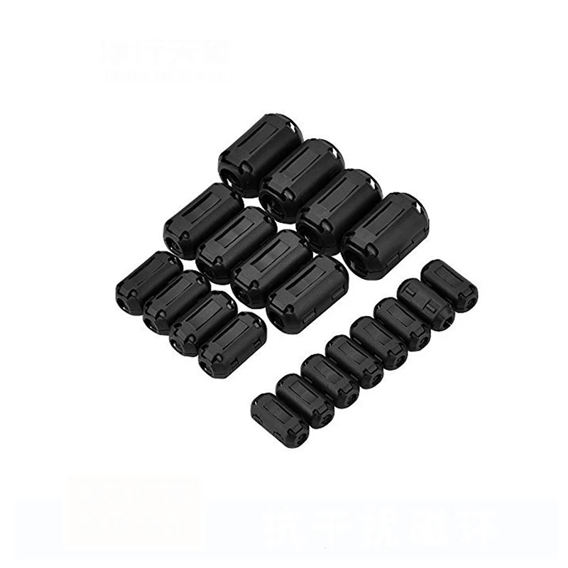 2021 ferrit Filter Magnetische Ring Core Clip-on RFI EMI Noise Suppressor 3.5/5/7/9/13mm Kabel Clip für USB