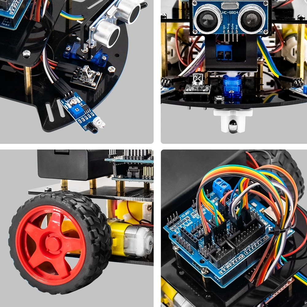 Smart Robot Car für Arduino 2WD Chassis Kit für UNO R3 – Bild 2