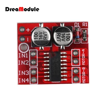 L298N L9110 L298 1,5 A 2,5 A 2-Wege-DC-Motortreiber-Antriebsplatinenmodul, PWM-Geschwindigkeit