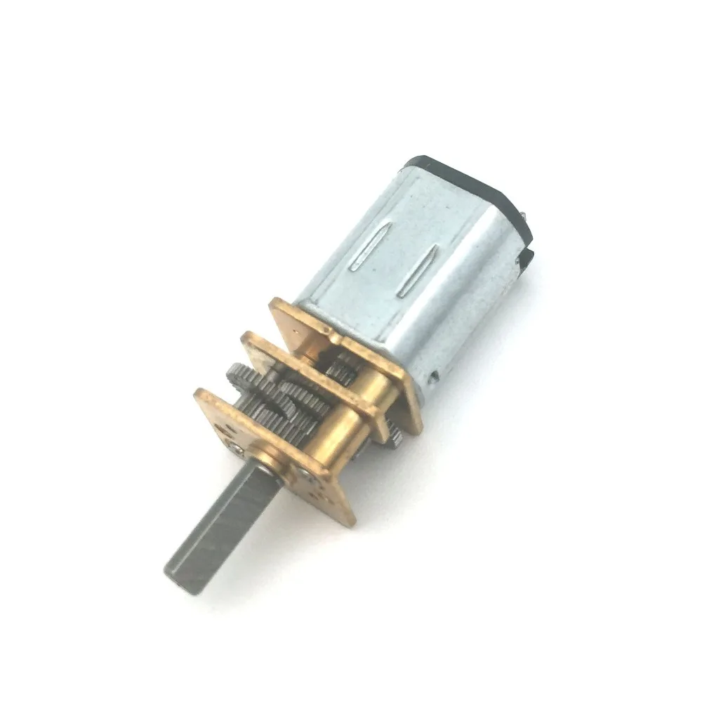 N20 DC 6V Micro Geschwindigkeit Getriebe Motor 40-3000RPM Reduktion – Bild 3