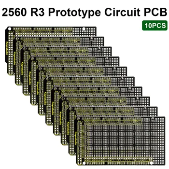 Keyestudio Prototyp PCB für Arduino 2560 R3 Shield Board DIY FR-4 umweltfreundlich (10 Stück)