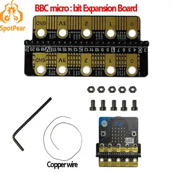 Bbc micro:bit gpio expansion board (a) mit schrauben und werkzeug können sie ihre micro:bit easy starten