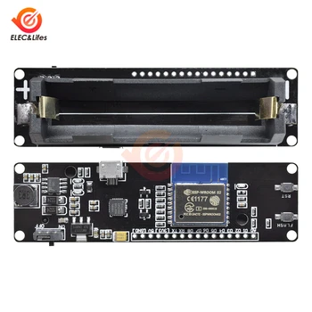 WeMos D1 ESP-WROOM-02 ESP8266 Nodemcu Mini WiFi-Entwicklungsboard mit 18650-Batteriehalter zum Aufladen