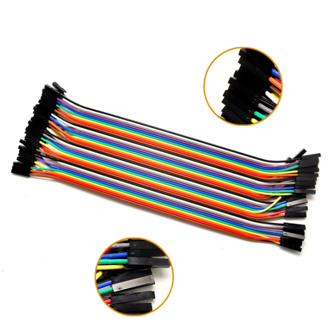 Dupont Line 40 Stück 15 cm 20 cm 30 cm Stecker auf Stecker, Buchse auf Stecker und Buchse auf Buchse Jumper