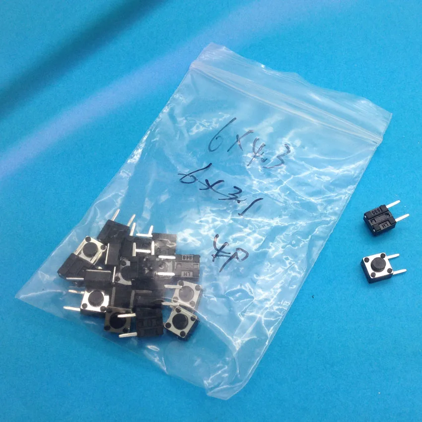 6X 6X 4,3 DIP Tactile Takt Mini Push Button Switch Micro Switch – Bild 2