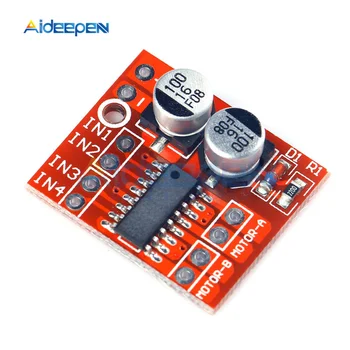 MX1508 DC-Motortreibermodul DC 2V-10V 1,5A 2-Wege-PWM-Geschwindigkeit Dual H-Brücke Schrittmotortreiber L298N