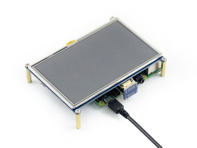 Raspberry pi 3 modell B 4B/2B/B +/A + 5 zoll HDMI GPIO Resistiven – Bild 5