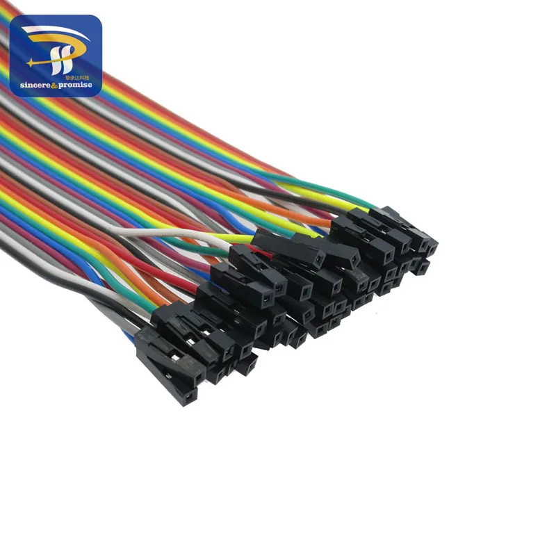 In Reihe Dupont-Kabel 20cm 2,54mm 1-polig 1p-1p (40 Stück) – Bild 3