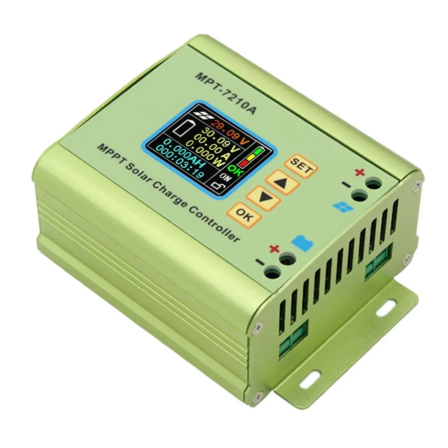 JUNTEK MPT-7210A MPPT-Controller Solarbatterieladegerät Panel Digitale – Bild 2