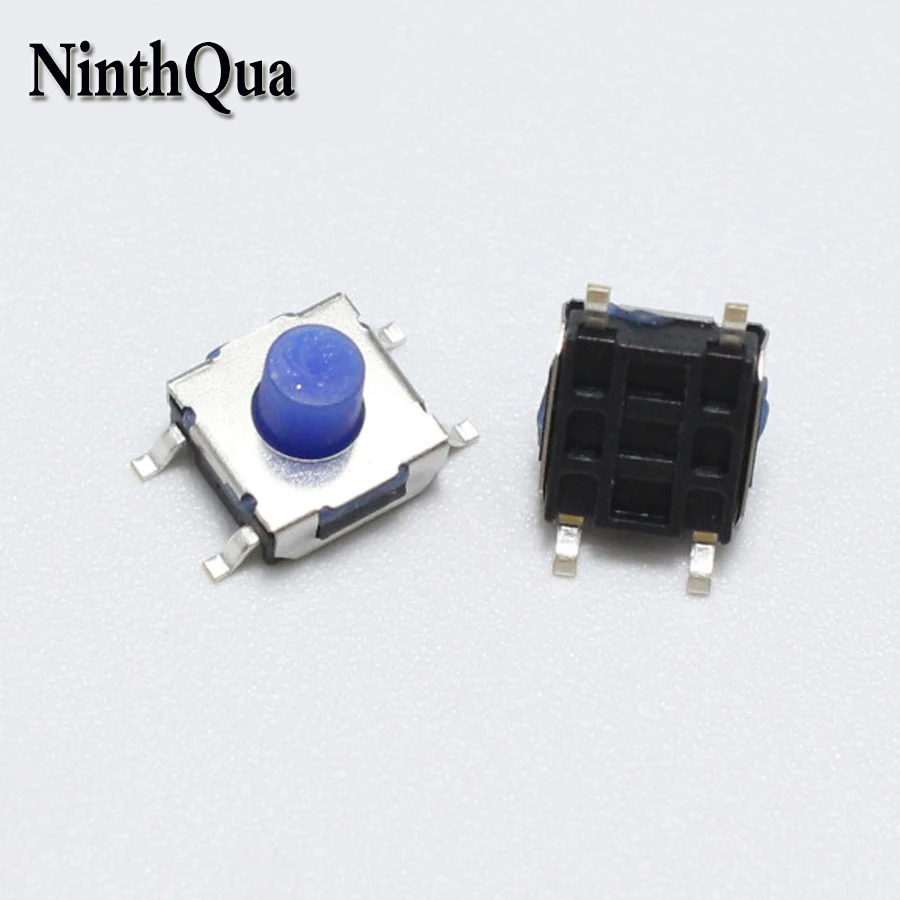 6*6*5mm 4Pin SMD Wasserdichte Silikon Takt Schalter 6x6x5mm 4P Micro Push Button Tactile Switchs (5 Stück)