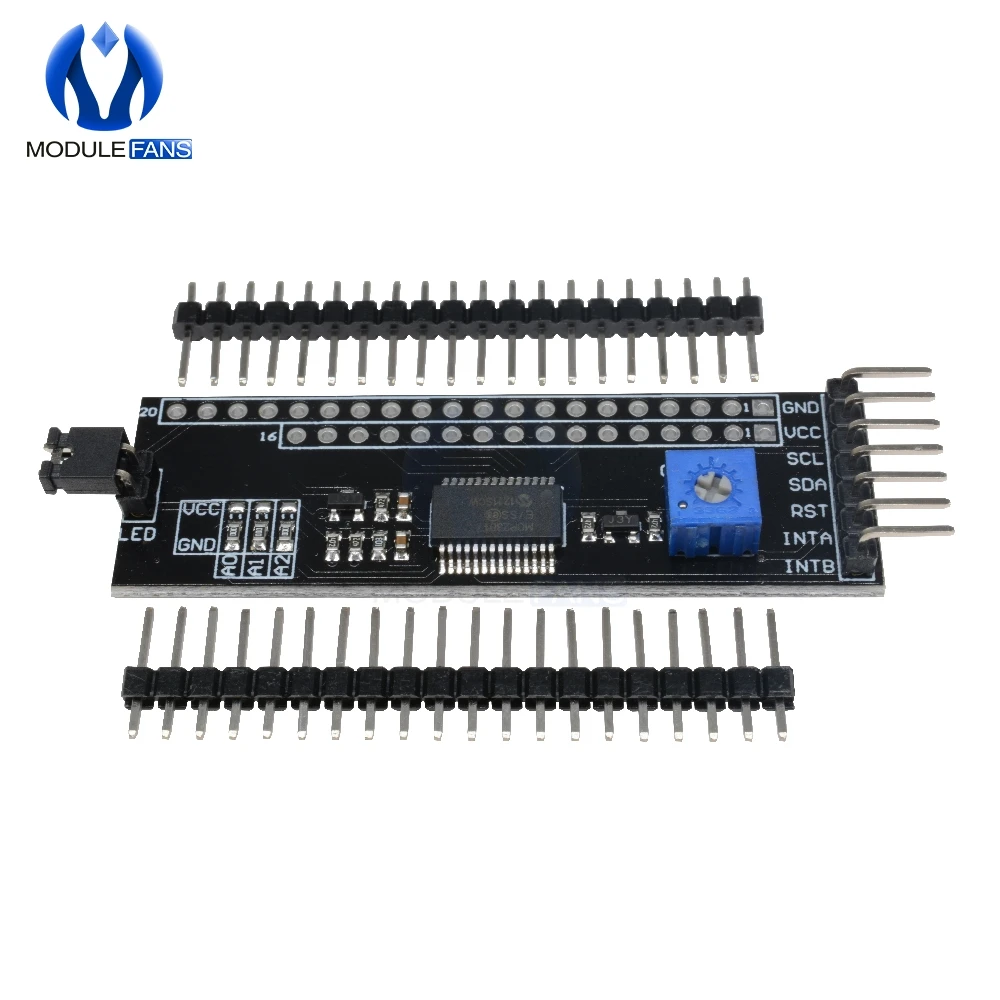 MCP23017 12864 128*64 LCD I2C IIC TWI SPI Serielle Interface Adapter – Bild 3