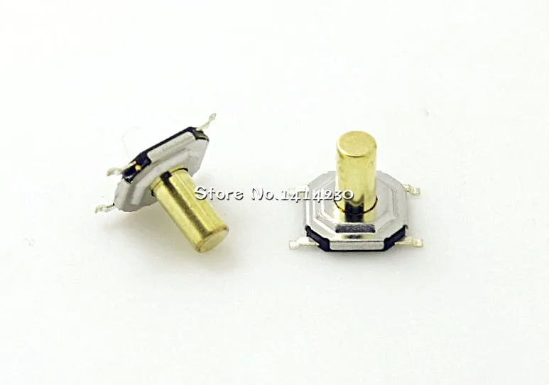 4*4*5mm 4x4x 5MM 4X4X5mm Tactile Push Button Switch Tact 4 Pin Schalter Micro Schalter SMD (100 Stück)