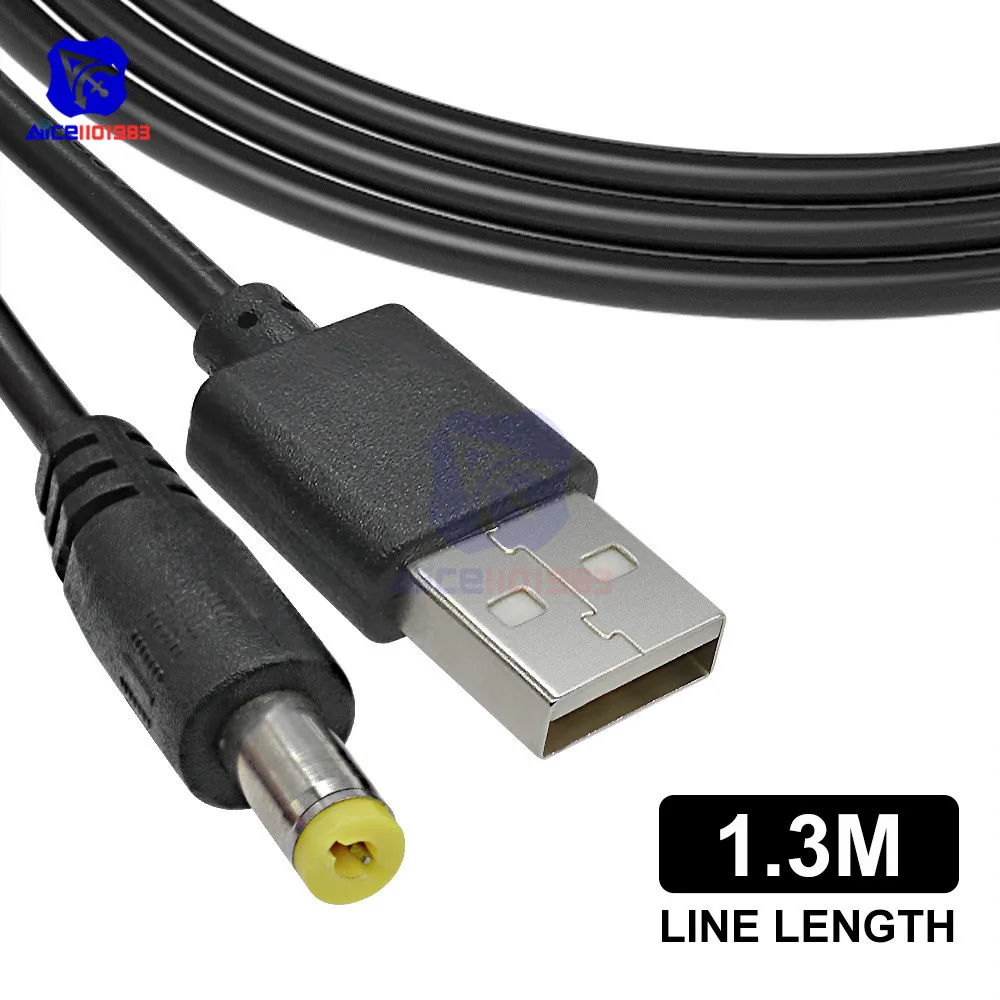 USB zu 5.5*2,1mm DC Power Stecker Ladekabel 5V zu 9V/12V Schritt up – Bild 3