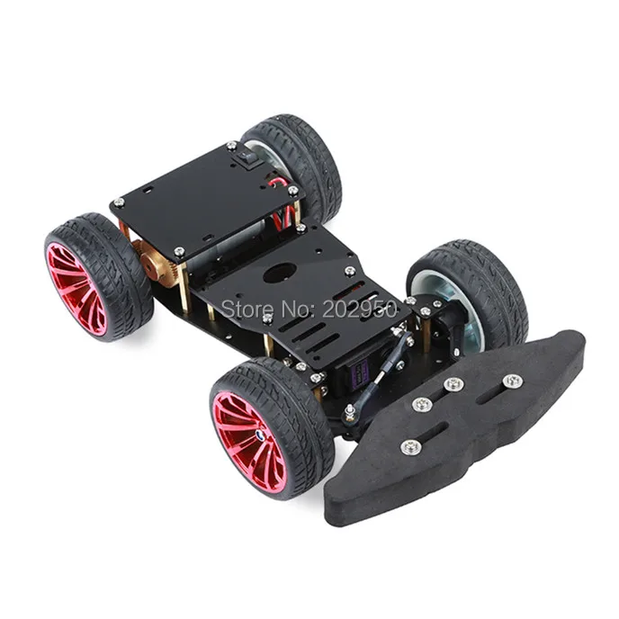 4WD RC Smart Car Chassis für Arduino Plattform mit MG996R Metal Gear – Bild 2