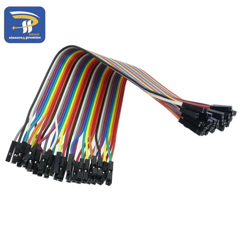 In Reihe Dupont-Kabel 20cm 2,54mm 1-polig 1p-1p (40 Stück) – Bild 4