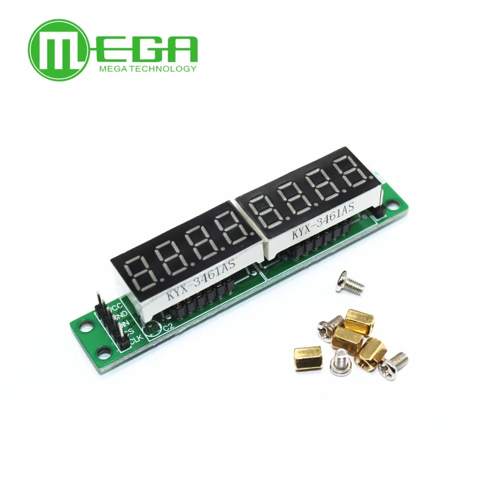MAX7219 LED-Modul, 8-stellige 7-Segment-Digital-LED-Anzeige, Röhre – Bild 3