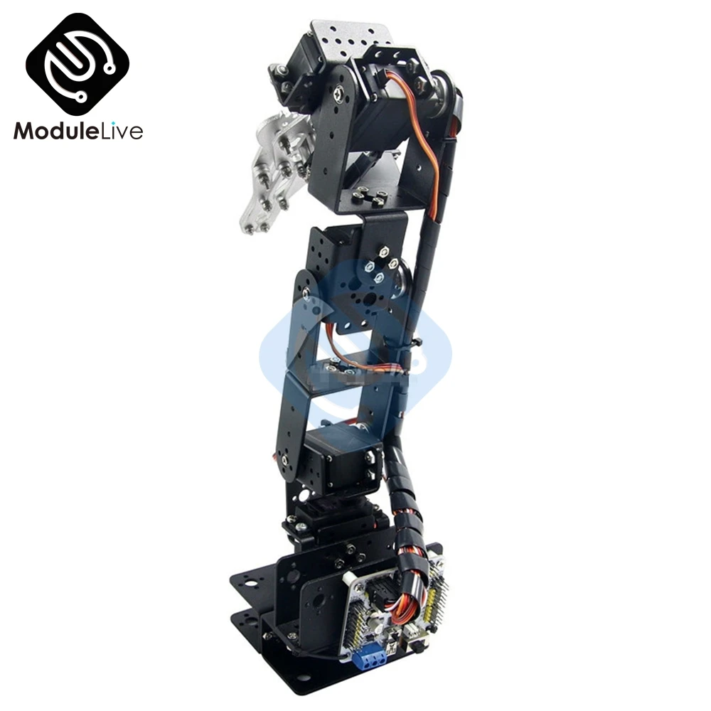 Aluminium Robot 6 DOF Arm Mechanische Robotic Arm Clamp Klaue Mount – Bild 4