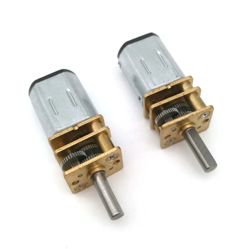 N20 DC 6V Micro Geschwindigkeit Getriebe Motor 40-3000RPM Reduktion – Bild 5