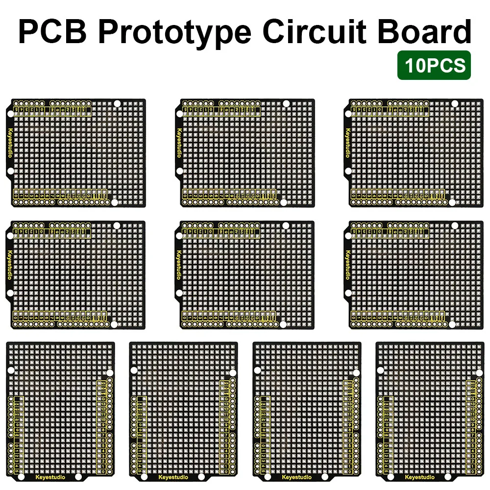 Keyestudio10pcs Prototyp PCB-Löt platte für Arduino Uno R3/Mega 2560 – Bild 3
