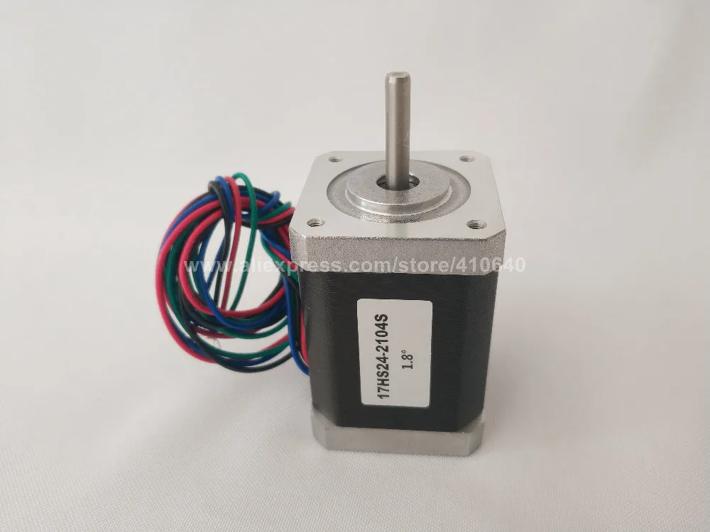 Schrittmotor 17HS24-2104S L 60 mm Nema 17 mit 1,8 Grad 2,1 A 65 N.cm – Bild 2