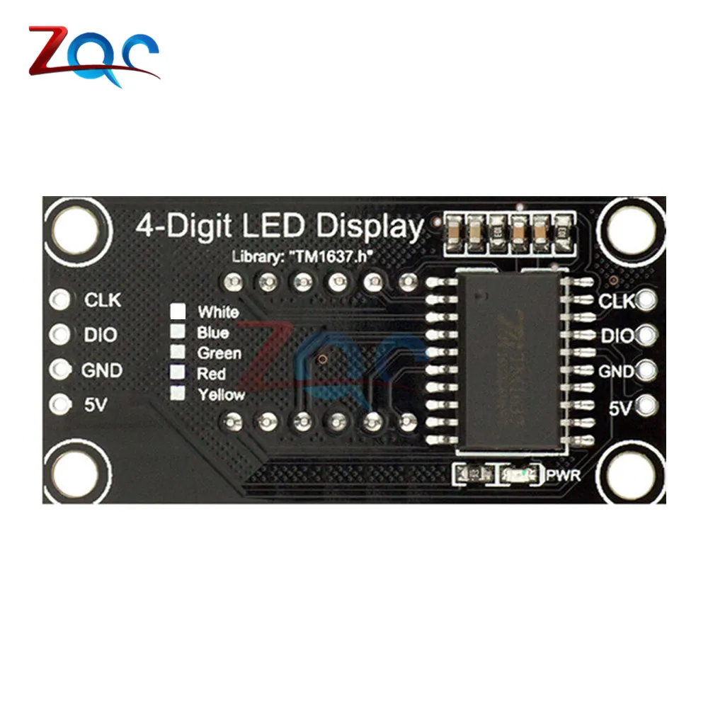 0,36 zoll TM1637 7 Segmente 4-Stellige Led-anzeige Rohr Modul Board – Bild 2