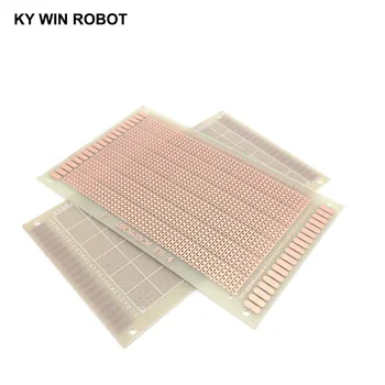9 x 15 cm DIY Prototyp Papier PCB Universal Board Experimentelle Bakelit Kupferplatte Fünf verbundene Löcher