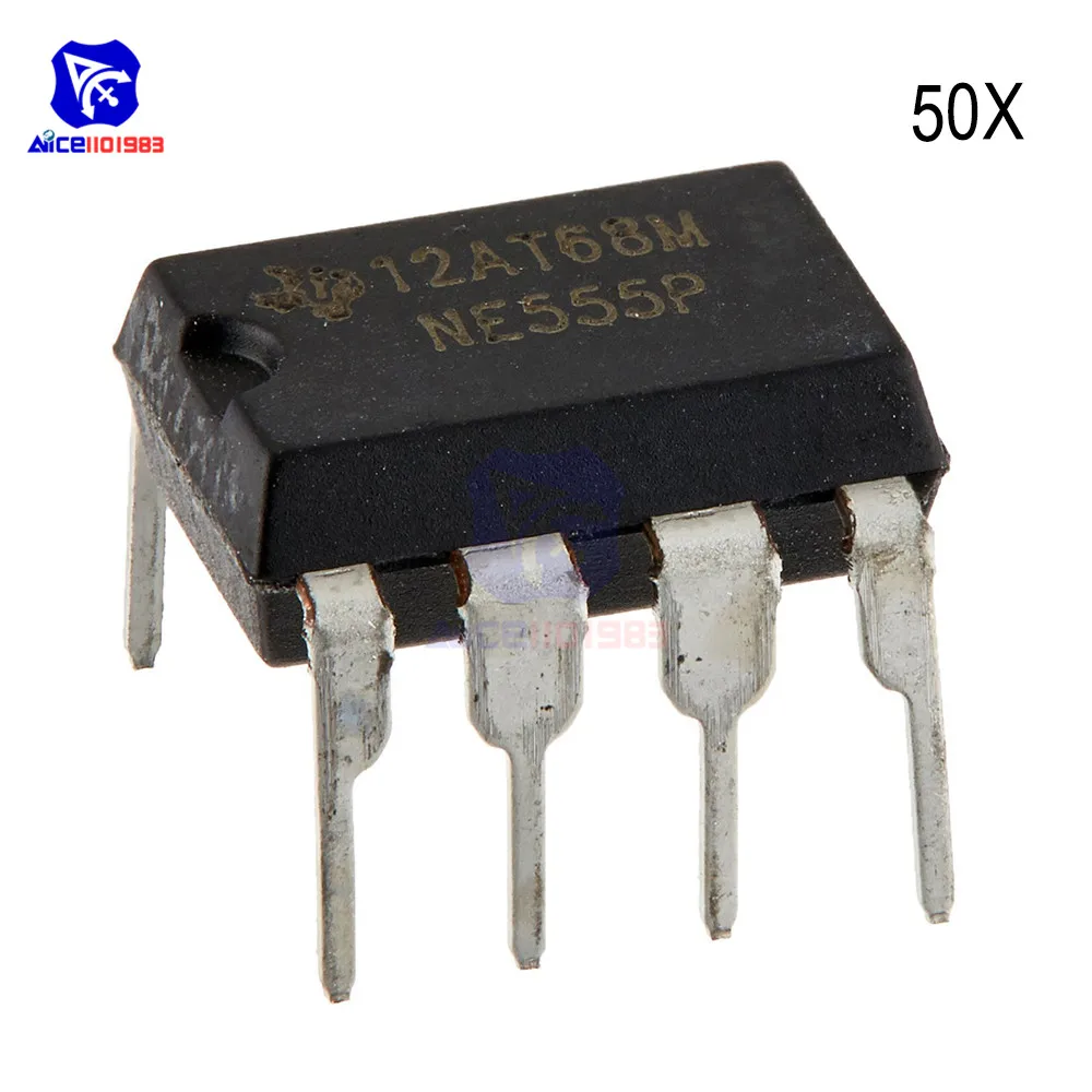 IC Chips NE555P NE555 555 DIP-8 Spannung Regler Timer IC Chips (50 Stück)