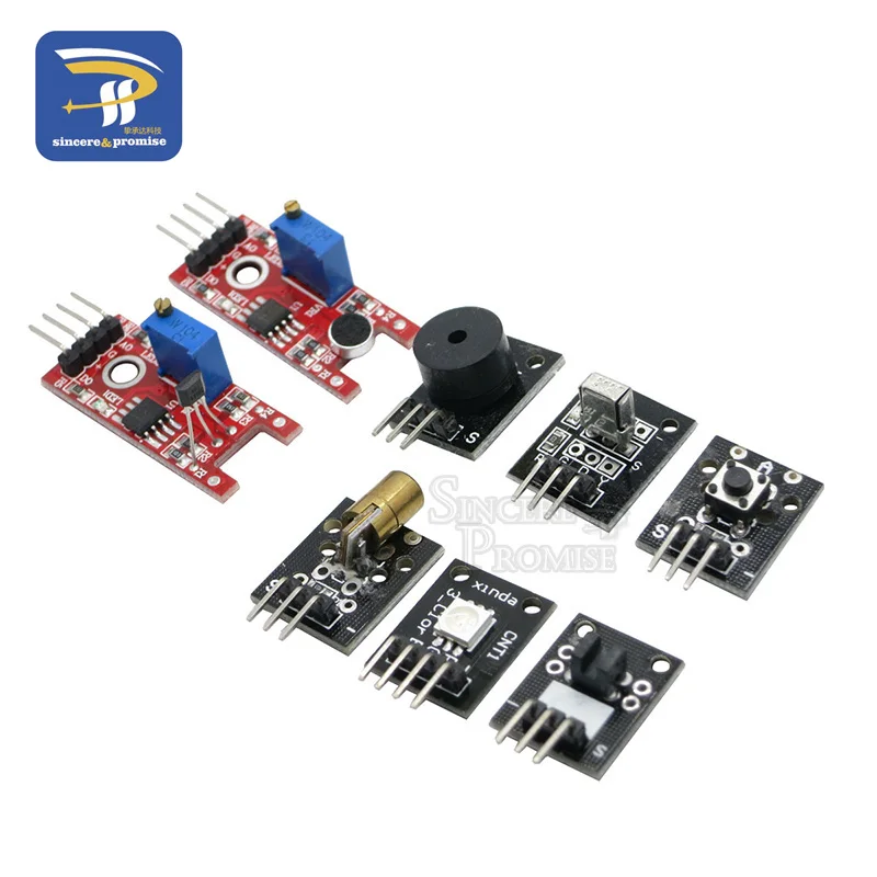 45-in-1-Sensormodule, 16-Arten-Starter-Kit für Arduino Raspberry Pi – Bild 3