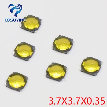 3,7X3,7X0,35 SMD Tactile Tact Mini Push Button Schalter Micro Schalter Momentary SMD-4 20 Teile/los (20 Stück)