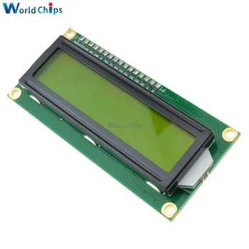 LCD1602 1602 Modul Blau/Gelb Grün Bildschirm 16x2 Zeichen LCD Display Modul PCF8574T PCF8574 IIC I2C Interface