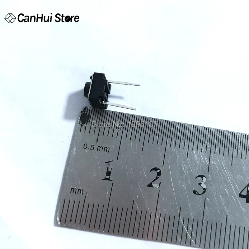 Tactile Push Button Switch 6x6x5mm 6*6*5mm 2p Micro Switch (100 Stück) – Bild 6
