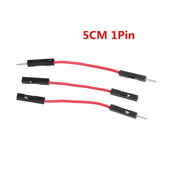 Breadboard DuPont Kabel 1pin 5 cm Jumper Drähte Kabel M-M M-F Buchse auf Buchse Starter Kit (100 Stück)