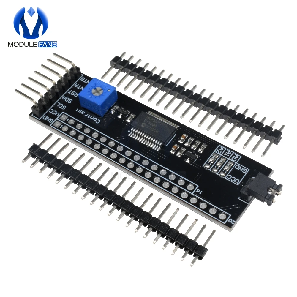 MCP23017 12864 128*64 LCD I2C IIC TWI SPI Serielle Interface Adapter – Bild 2