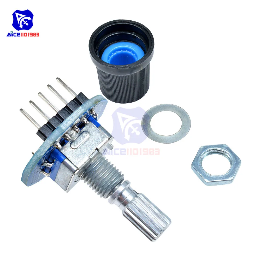 Rotary Encoder Modul 5V Ziegel Sensor Entwicklung Runde Audio – Bild 6