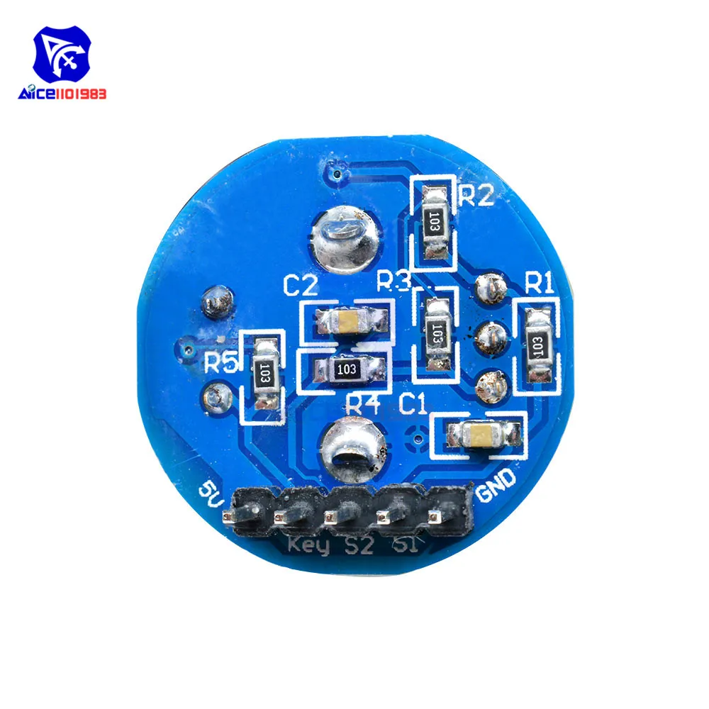 Rotary Encoder Modul 5V Ziegel Sensor Entwicklung Runde Audio – Bild 2