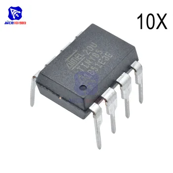 Diymore 10 Stück/Lot IC-Chips ATTINY85-20PU ATTINY85 MCU 8BIT ATTINY 20MHZ 8 Pin DIP-8 ATTINY85