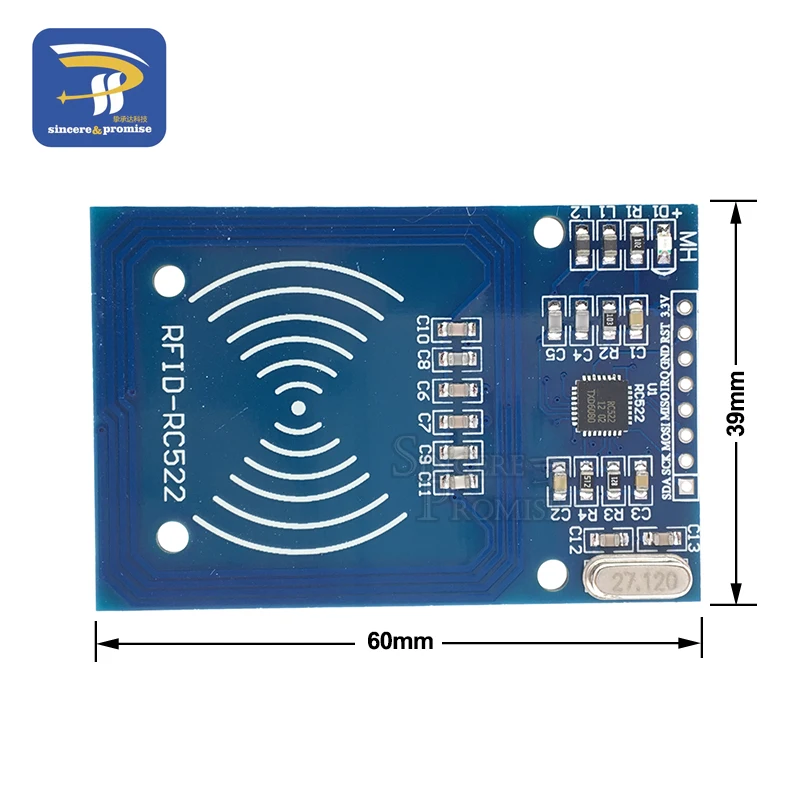 MFRC-522 RC-522 RC522 13,56 Mhz Antenne RFID IC Drahtlose Modul – Bild 5