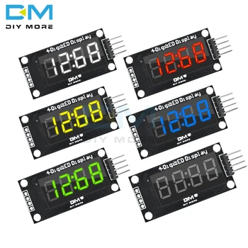 Tm1637 4-stellige digitale LED 0.36 "0,36 Zoll 7 Segmente Anzeige Röhren uhr Modul LED-Karte (5 Stück)