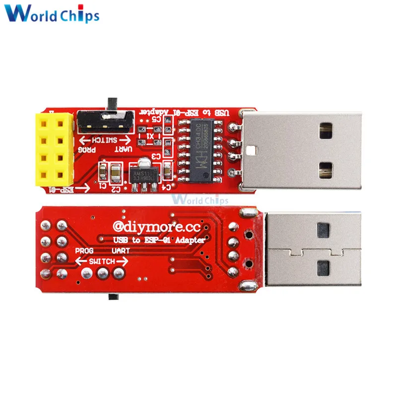 ESP-01 ESP-01S ESP01 ESP01S Drahtlose Wifi Developent Board Modul – Bild 4