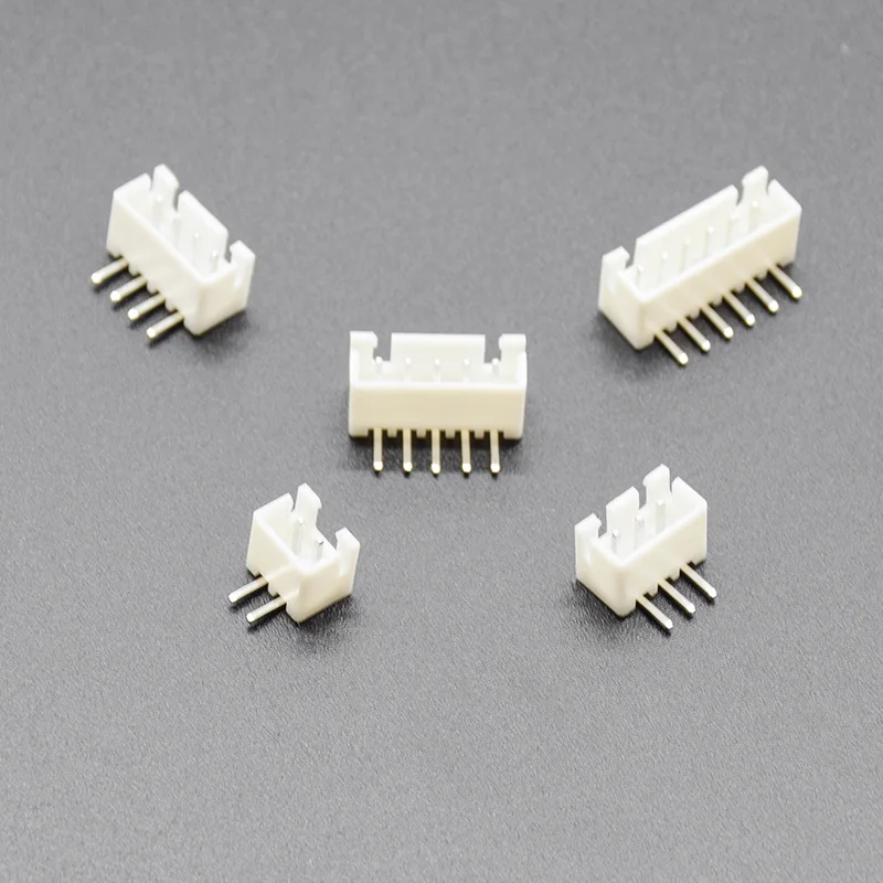 XH2.54 Rechtwinklig Pin Header Stecker 2P 3P 4P 5P 6P (50 Stück) – Bild 2