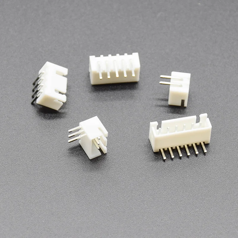 XH2.54 Rechtwinklig Pin Header Stecker 2P 3P 4P 5P 6P (50 Stück) – Bild 3