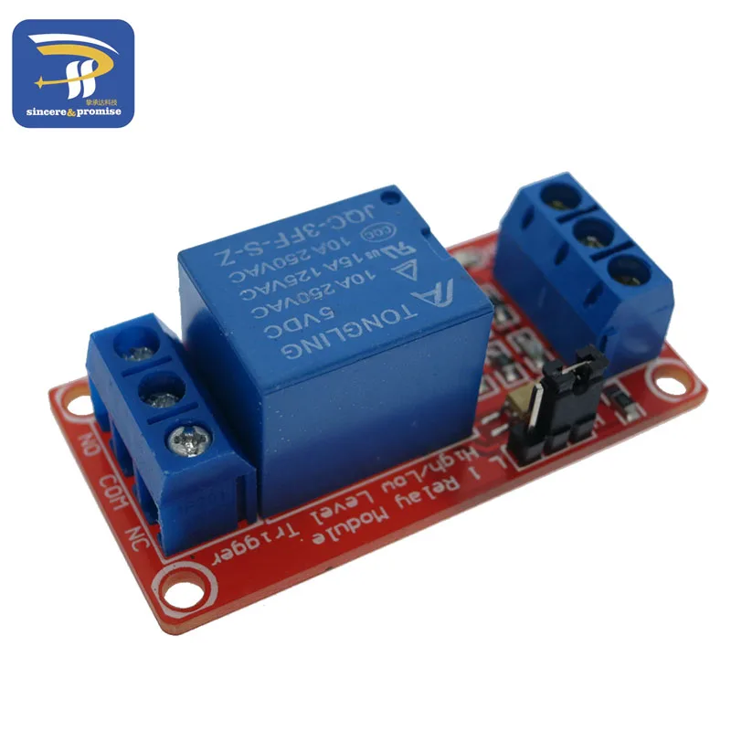 1-Kanal-5-V-12-V-Relaismodul-Board-Abschirmung für Arduino – Bild 2