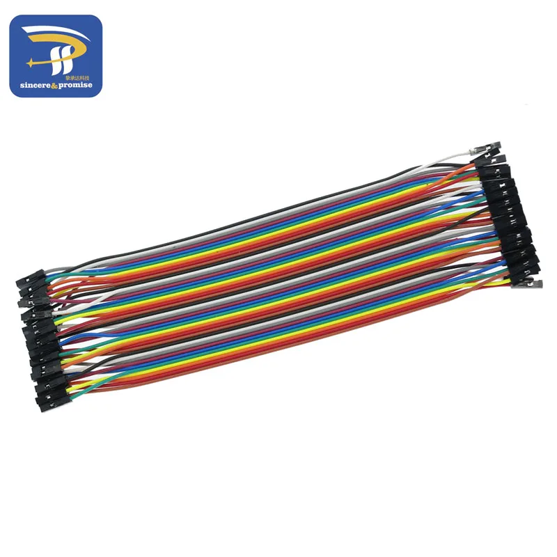 In Reihe Dupont-Kabel 20cm 2,54mm 1-polig 1p-1p (40 Stück) – Bild 2