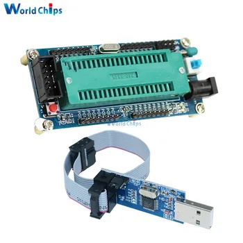 Diymore AVR ATMEGA16 Mindest System Board ATmega32 Entwicklung Board + USB ISP USBasp Programmierer ISP ATTiny