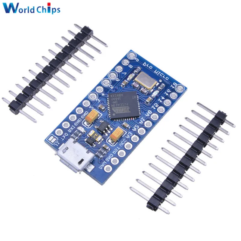 Micro USB ATmega32U4 Pro Micro 3,3 V 8 MHz Board Modul Für Arduino ATMega 32U4 Controller Pro-Micro Ersetzen