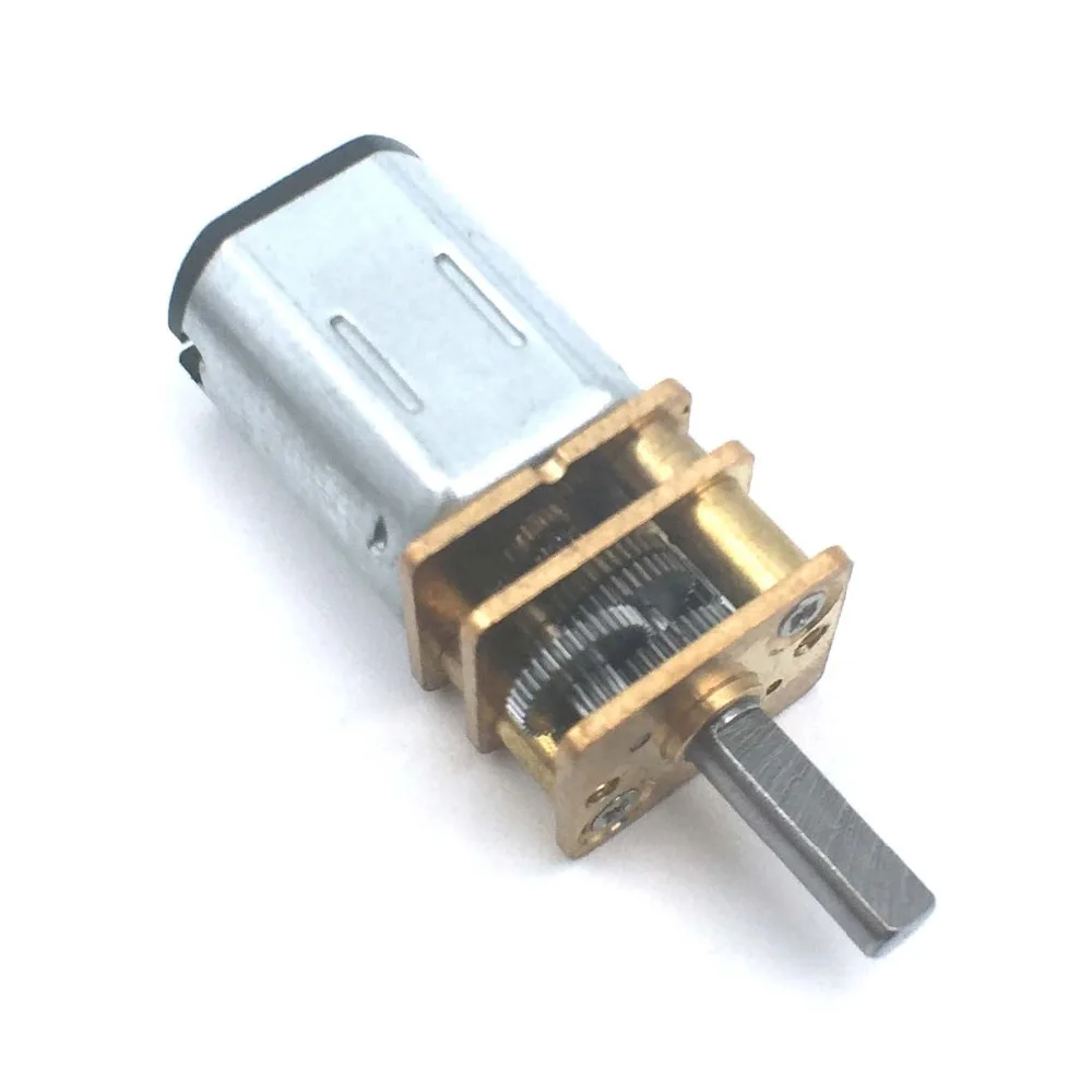 N20 DC 6V Micro Geschwindigkeit Getriebe Motor 40-3000RPM Reduktion Getriebe Motor Mini Metall Elektrische