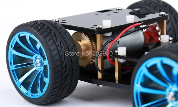 4WD RC Smart Car Chassis für Arduino Plattform mit MG996R Metal Gear – Bild 4